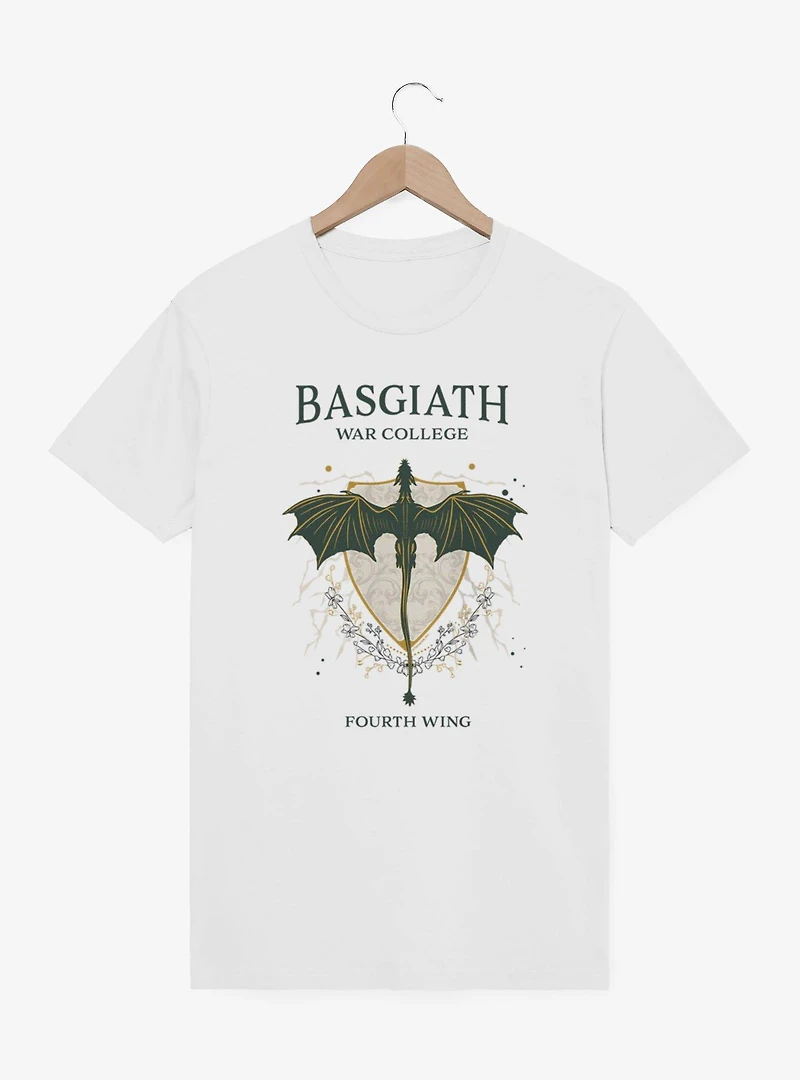 Fourth Wing The Empyrean Basgiath War College Retro T-Shirt