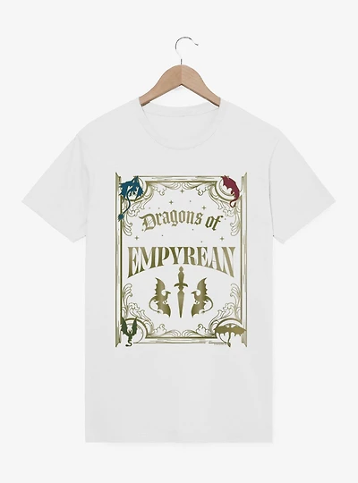 Fourth Wing The Empyrean Dragons Gold T-Shirt