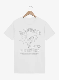 Fourth Wing The Empyrean Basgiath Fly Or Die Outlined T-Shirt