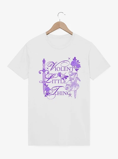Fourth Wing The Empyrean Purple Little Thing T-Shirt