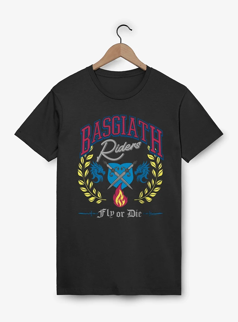 Fourth Wing The Empyrean Basgiath Riders Colorful T-Shirt