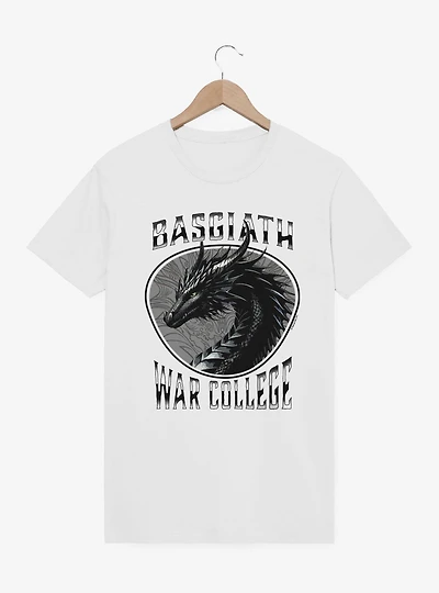 Fourth Wing The Empyrean Basgiath Tairn Dragon Portrait T-Shirt