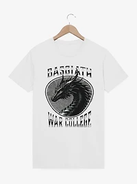 Fourth Wing The Empyrean Basgiath Tairn Dragon Portrait T-Shirt