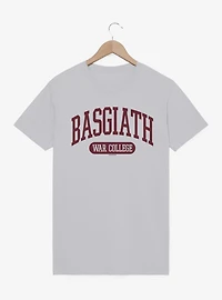 Fourth Wing The Empyrean Basgiath War College Varsity Red T-Shirt