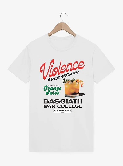 Fourth Wing The Empyrean Apothecary Orange Juice T-Shirt