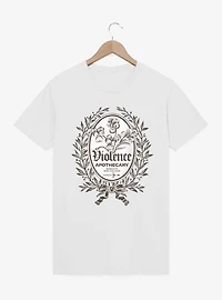 Fourth Wing The Empyrean Violence Apothecary Badge T-Shirt