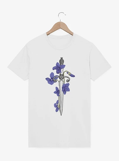 Fourth Wing The Empyrean Sorrengail Dagger Art Nouveau T-Shirt