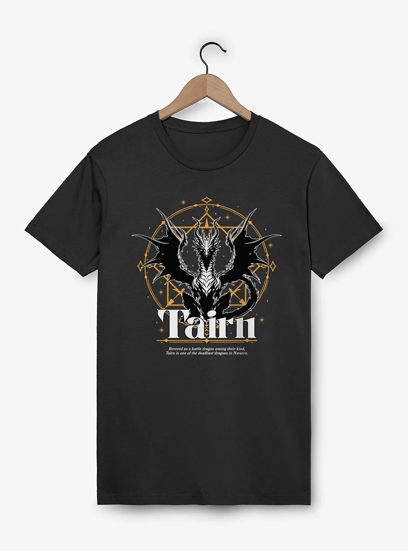 Fourth Wing The Empyrean Tairn Revered Dragon Crest T-Shirt