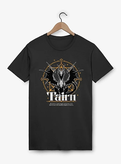 Fourth Wing The Empyrean Tairn Revered Dragon Crest T-Shirt
