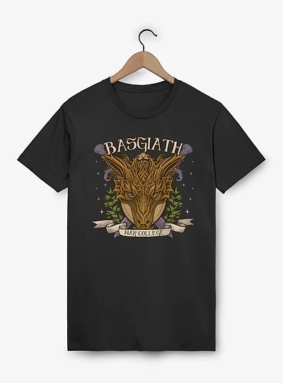 Fourth Wing The Empyrean Basgiath Sword Crossed War College T-Shirt