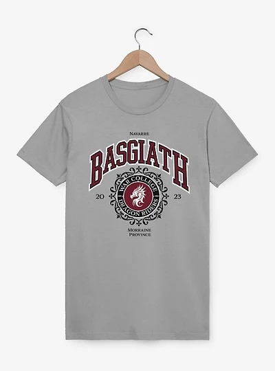 Fourth Wing The Empyrean Basgiath War College Dragon Riders T-Shirt