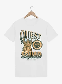 Fourth Wing The Empyrean Quest Squad Task Force Retro T-Shirt