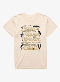 Fourth Wing The Empyrean Classic Quote Mineral Wash T-Shirt