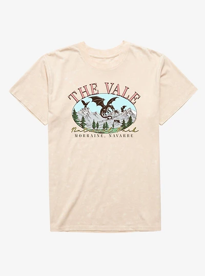 Fourth Wing The Empyrean Vale National Park Mineral Wash T-Shirt