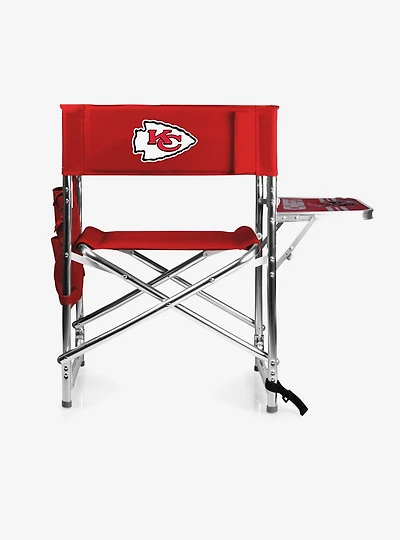 NFL Kansas City Chiefs Camping Chair & Side Table Red