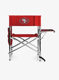 NFL San Francisco 49ers Camping Chair & Side Table Red