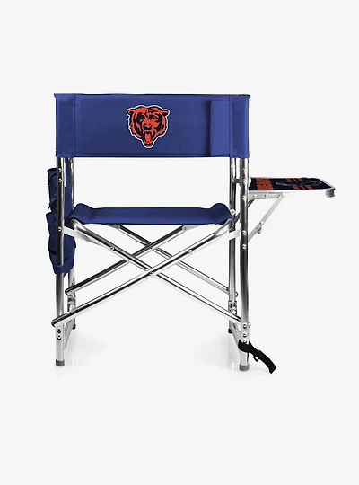NFL Chicago Bears Camping Chair & Side Table Blue