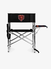 NFL Chicago Bears Camping Chair & Side Table Black