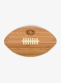 NFL San Francisco 49ers Touchdown! Football Cutting Board & Serving Tray