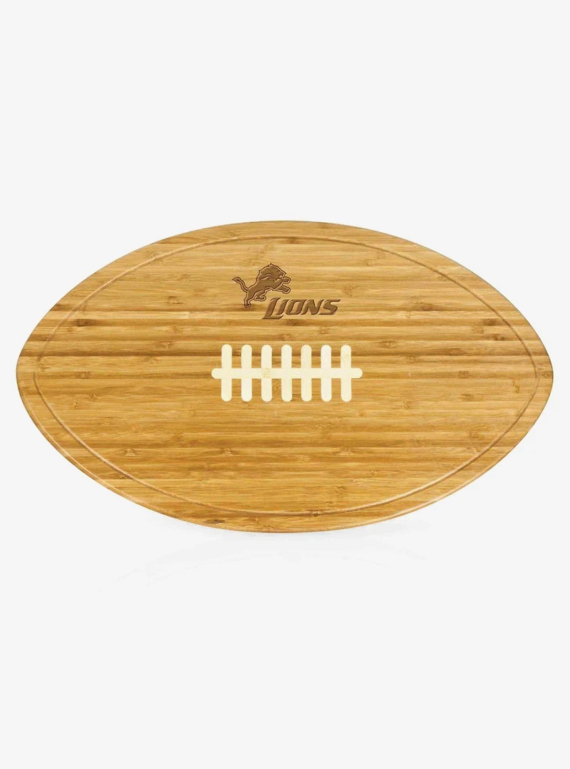 NFL Detroit Lions XL Football Cutting Board & Serving Tray