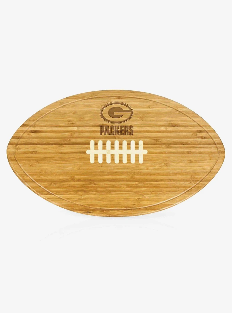 NFL Green Bay Packers XL Football Cutting Board & Serving Tray