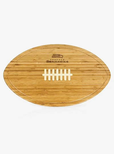 NFL Seattle Seahawks XL Football Cutting Board & Serving Tray