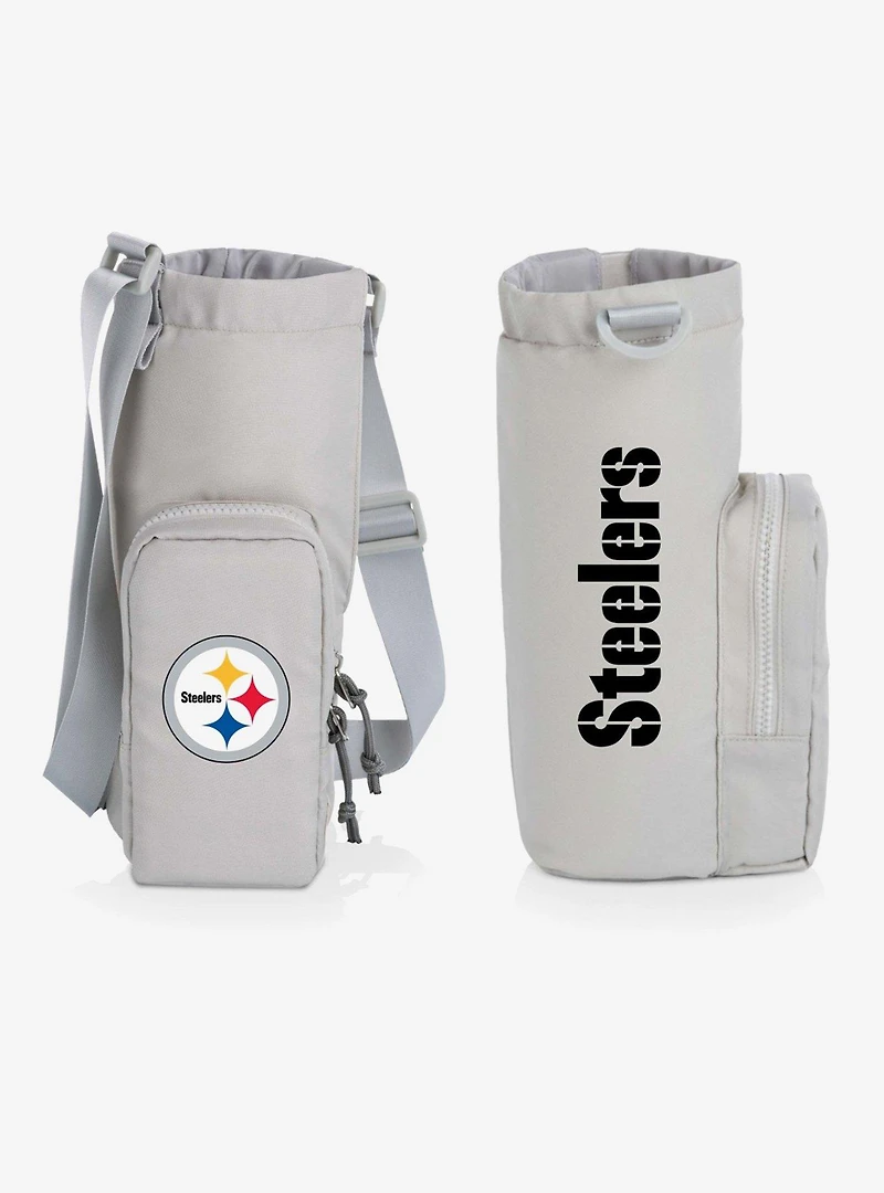 NFL Pittsburgh Steelers Eclipse Tumbler Tote Bag Grey