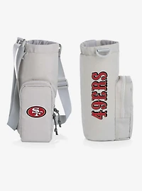 NFL San Francisco 49ers Eclipse Tumbler Tote Bag Grey