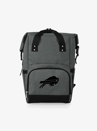 NFL Buffalo Bills On The Go Roll-Top Cooler Backpack
