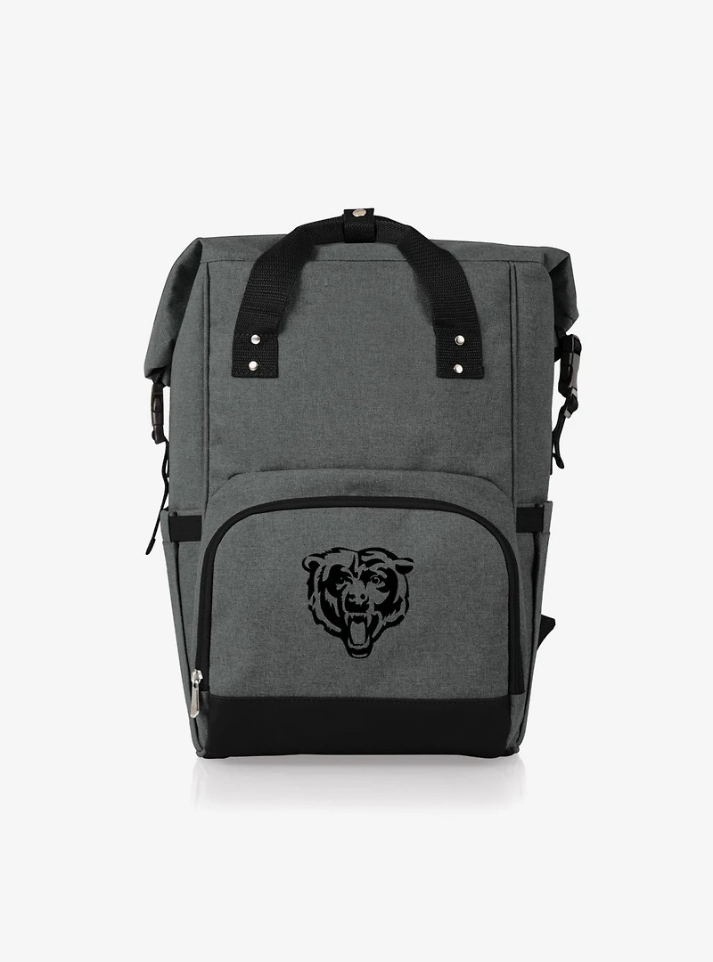 NFL Chicago Bears On The Go Roll-Top Cooler Backpack