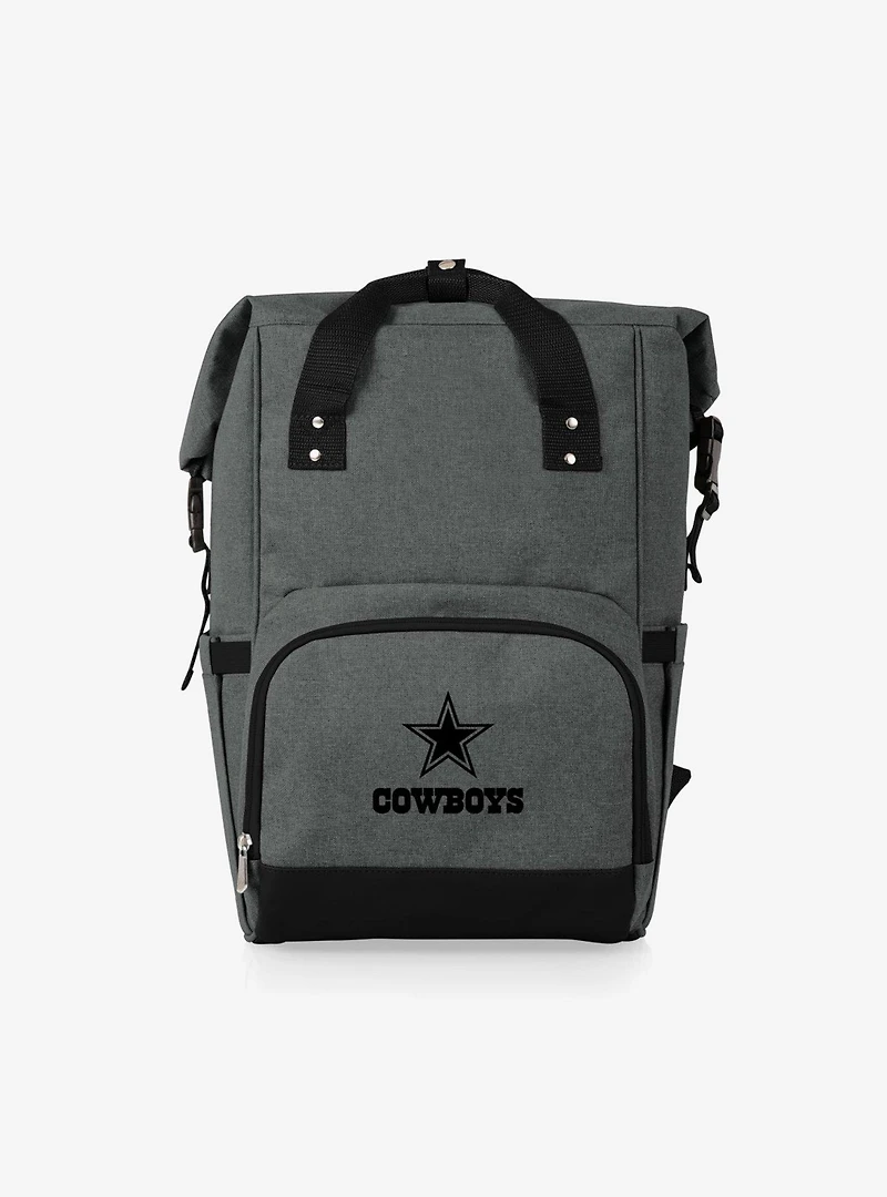 NFL Dallas Cowboys On The Go Roll-Top Cooler Backpack