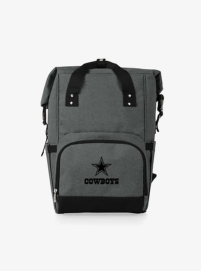 NFL Dallas Cowboys On The Go Roll-Top Cooler Backpack