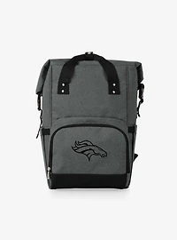 NFL Denver Broncos On The Go Roll-Top Cooler Backpack