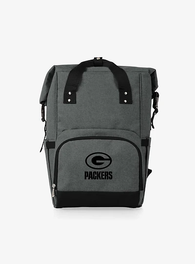 NFL Green Bay Packers On The Go Roll-Top Cooler Backpack