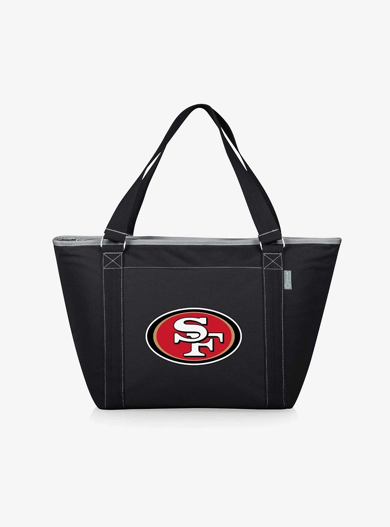 NFL San Francisco 49ers 24-Can Cooler Tote Bag Black