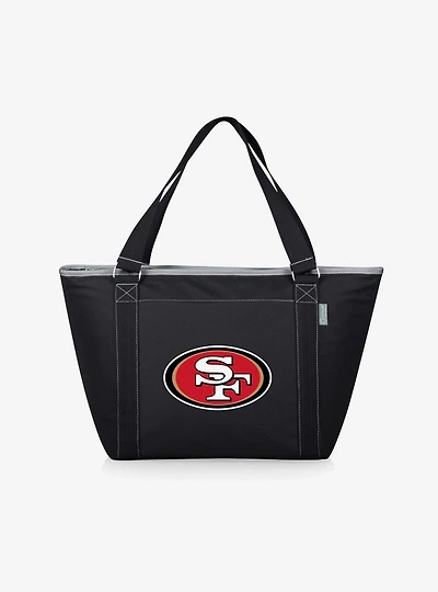 NFL San Francisco 49ers 24-Can Cooler Tote Bag Black