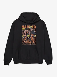 Naruto Shippuden Pose Collage Uzumaki Repeat Hoodie