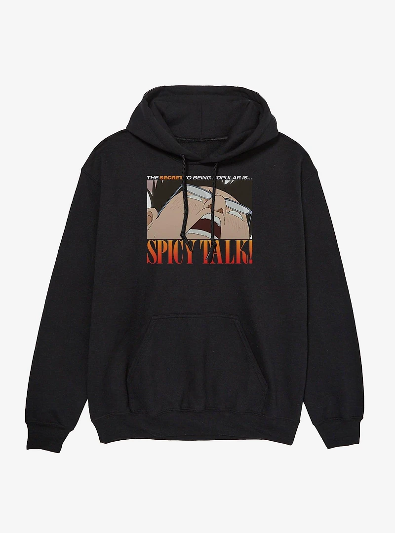 Dandadan Kinta The Secret To Being Popular Is Spicy Talk Hoodie