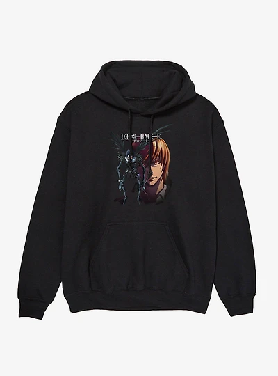 Death Note Winged Ryuk & Light Portrait Hoodie