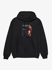 Death Note Winged Ryuk & Light Portrait Hoodie