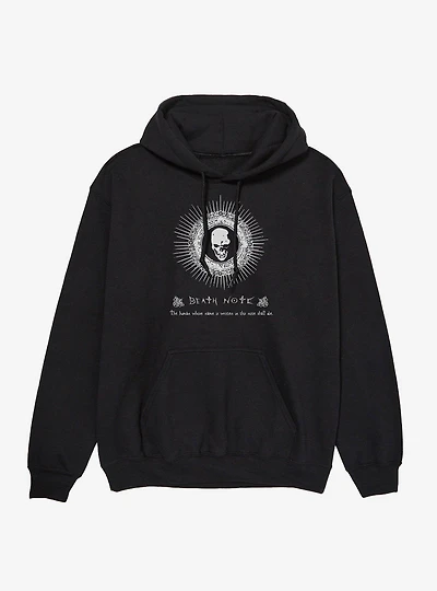 Death Note Whose Name Is Written Skull Mark Hoodie