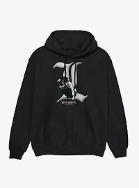 Death Note L On Letter Hoodie