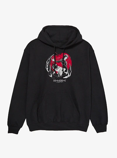 Death Note Light & L Chained Apple Hoodie