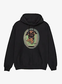 Naruto Shippuden Pakkun Pug Hoodie