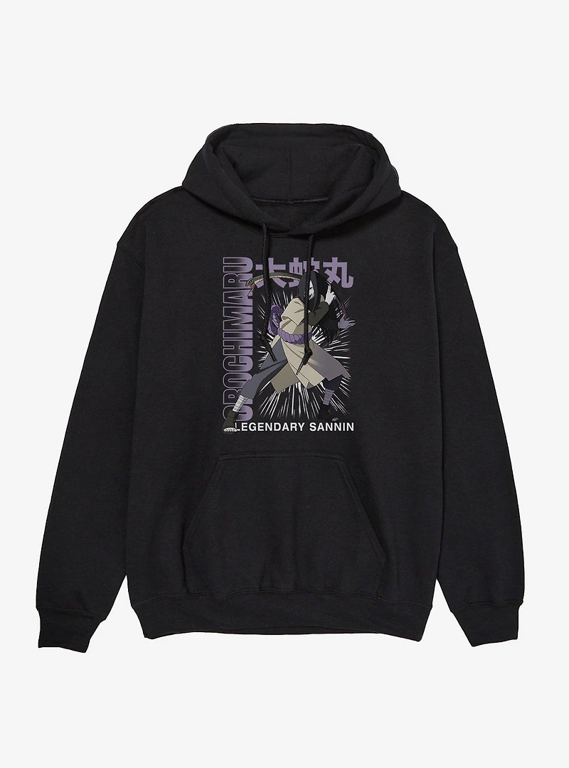 Naruto Shippuden Orochimaru Legendary Sannin Hoodie