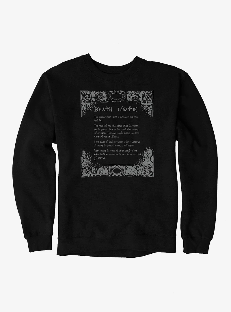 Death Note Sweatshirt