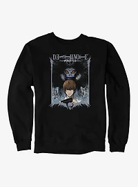 Death Note Light And Ryuk Logo Sweatshirt