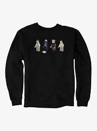 Death Note Block Figurines Characters Sweatshirt
