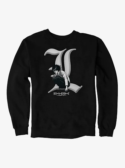 Death Note L On Letter Sweatshirt