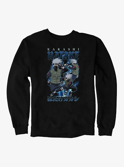 Naruto Shippuden Kakashi Hatake Collage Sweatshirt